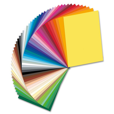 FOLIA Fotokarton 6125/50 99 ass. 25x35cm 300g