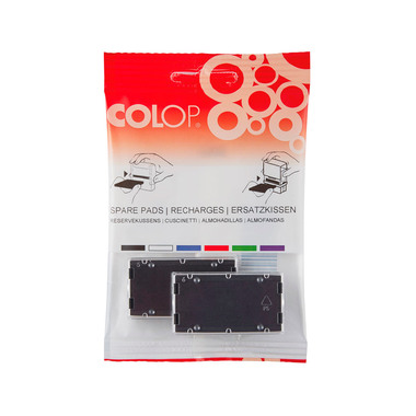 COLOP Tampon encreur E/20 noir 2 pcs.