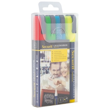 SECURIT Kreidestift 2-6mm SMA510-V4 ass. 4 Stück