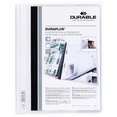 DURABLE Angebotshefter DURAPLUS 2579/02 für 100 Blatt A4 weiss