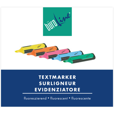 BÜROLINE Textmarker 236507 arancione
