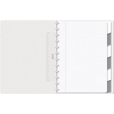 ADOC Notizheft A4 6044.201 kariert transparent