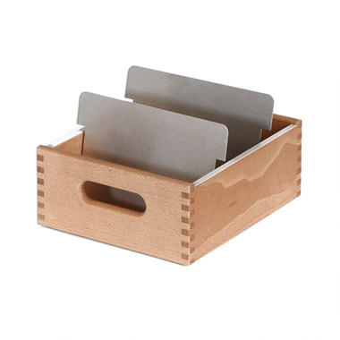 FLÜCK Schedario A6 A6QUER/15 Faggio