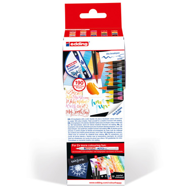 EDDING Brushpen 1340 Color Happy Box 3274 20 stk.