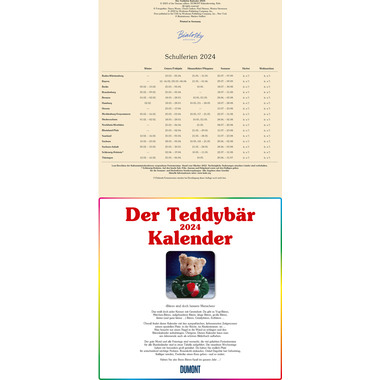DUMONT Der Teddybär 205089 DE, 30x30cm 2024