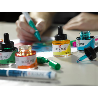 TALENS Couleur opaque Ecoline 30ml 11257041 gris