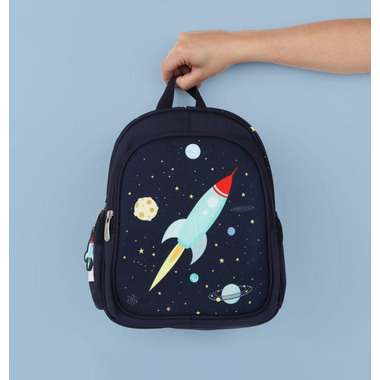 ALLC Rucksack mit Isofach Space BPSPBU40 blau 27x32x19cm