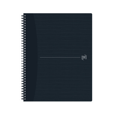 OXFORD Origins Spiralheft 400150006 A4+, kariert 70 Blt, schwarz