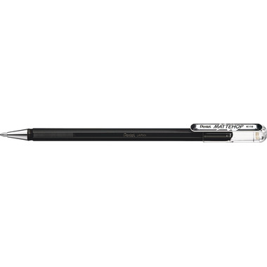 PENTEL Gel-Tintenroller Mattehop K110-VAX Mattehop schwarz