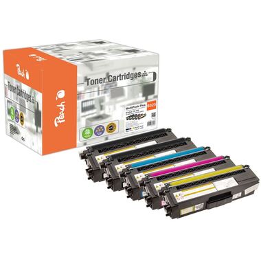 Peach Spar Pack Plus Tonermodule kompatibel zu Brother TN-325
