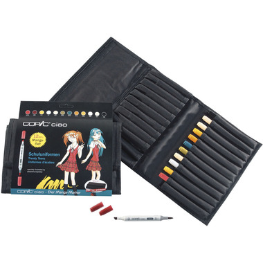 COPIC Marker Ciao 22075732 12 pz. Set, school uniforms