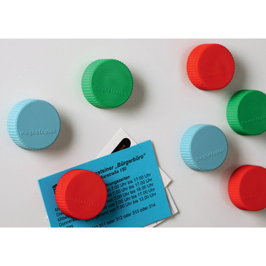 MAGNETOPLAN Magnet Discofix Magnum 1660006 rot, ca. 2 kg 10 Stk.