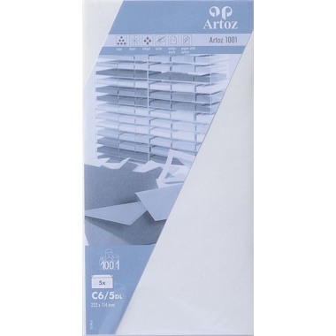 ARTOZ Couverts 1001 C6/5 107294182 100g, weiss 5 Stück