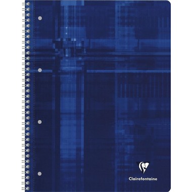 CLAIREFONTAINE Spiralheft Studium A4+ 8252 5mm, ass. 80 Blatt