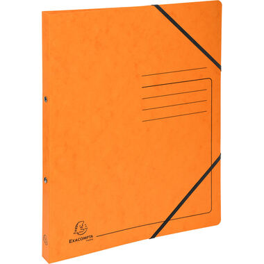 EXACOMPTA Carteletta ad anelli 2.0cm 542554E arancione,élast., 2-anelli A4