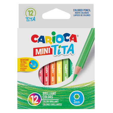 CARIOCA Farbstift Mini Tita 3mm 42323 12 Stück