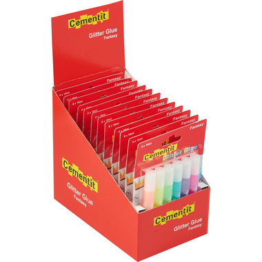 CEMENTIT Glitter Glue Fantasy 52.015.20 6x10ml