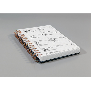 JOLIE Spiral-Notizbuch Brush Marks JN611 punktkariert, 240 S., A5