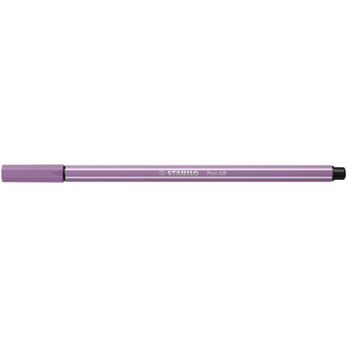 STABILO Stylo Fibre Pen 68 1.0mm 68/62 grey purple