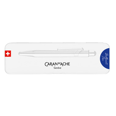 CARAN D'ACHE Kugelschreiber 849 Colormat-X 849.635 blau, Slimpack