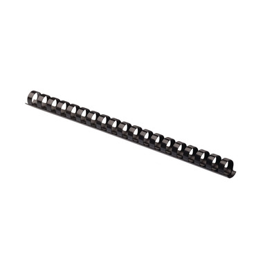 FELLOWES Plastikbinderücken 10 mm A4 5346108 schwarz, rund 100 Stück