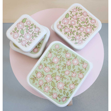 ALLC Lunch & snack box set SBSEBL44 Blossom-sage
