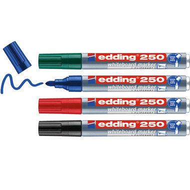 EDDING Boardmarker 250 250-E4 4 Farben ass.