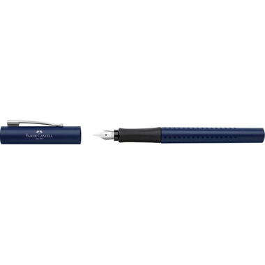 FABER-CASTELL Füller Grip 2011 F 140806 klassik blau