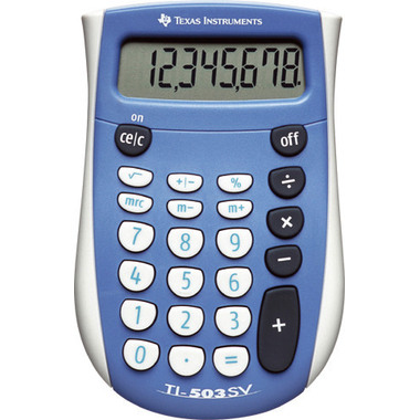 TEXAS INSTRUMENTS Grundrechner TI-503SV 8-stellig