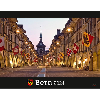 CALENDARIA Bern 2024 43494626 DE/E/FR/IT, 40x31cm