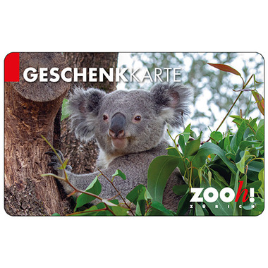Geschenkkarte Zoo Zürich variabel
