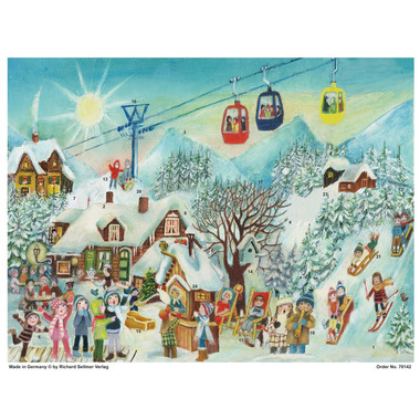 SELLMER Adventskalender 26.5x35.5cm 70142 700