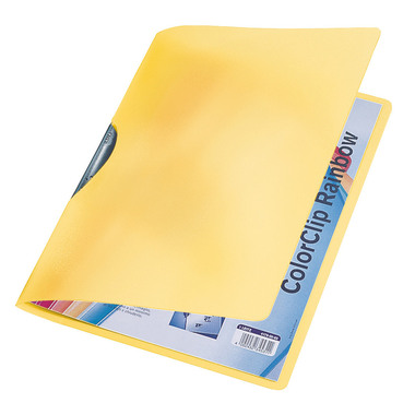 LEITZ Color Clip Rainbow A4 41760015 gelb
