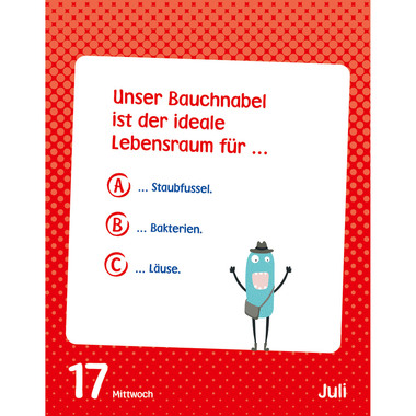 HARENBERG Abreisskalender Wissen Kids 2104700 DE, 12,5 X 16cm 2024