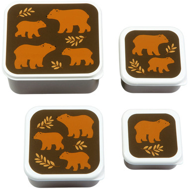 ALLC Lunch & snack box set SBSEBE43 Bears