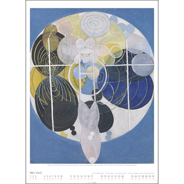 WEINGARTEN Kalender Hilma af Klingt 2024 3312187 49x68cm, DE ENG