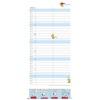 HEYE Planer für zwei Peanuts 21302 DE, 16x34.7cm 2024
