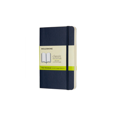 MOLESKINE Notizbuch P/A6 854726 Blanko,Soft Cover,Saphir