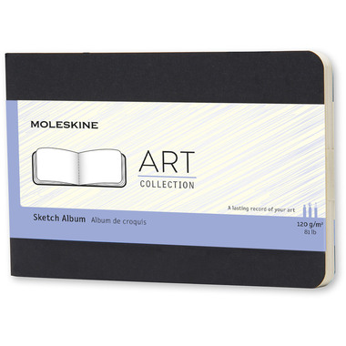 MOLESKINE Skizzenbuch A6 335-7 blanko schwarz