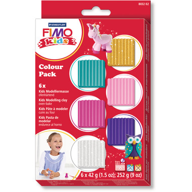 FIMO Modelliermasse 6x42g 803202 Girlie