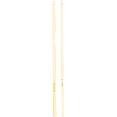 I AM CREATIVE Häkelnadel Set 6201.13 4 & 3 mm 2 Stück