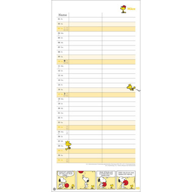 HEYE Planer für zwei Peanuts 21302 DE, 16x34.7cm 2024