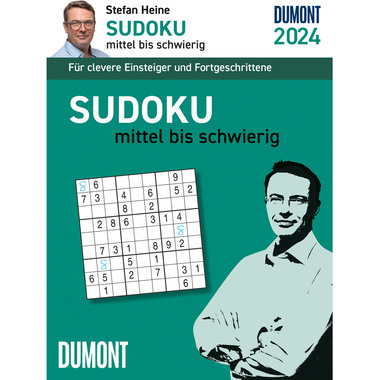 DUMONT Sudoku mittel bis schwierig 205234 11.8x15.9cm 2024