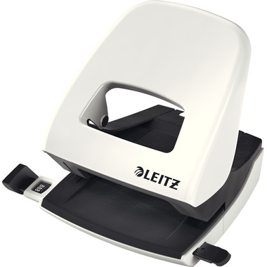 LEITZ Bürolocher Metall 2.5mm 50081001 perlweiss 30 Blatt