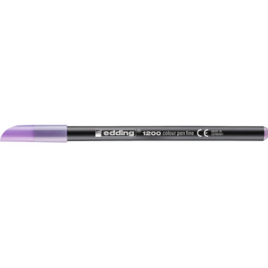 EDDING Stylo Fibre 1200 0,5-1mm 1200-087 Pastel, baie lavanda