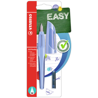 STABILO Penna stilografica EASYbuddy M B-58772-5 blu
