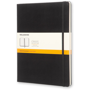 MOLESKINE Notizbuch XL 323067 liniert schwarz