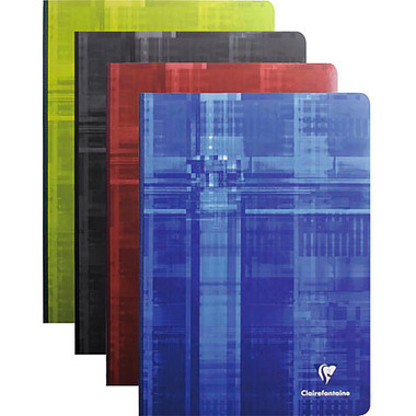 CLAIREFONTAINE Dos Toile Heft 17x22cm 9742 5mm 96 Blatt