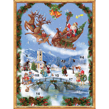SELLMER Adventskalender 26.5x35.5cm 70133 700