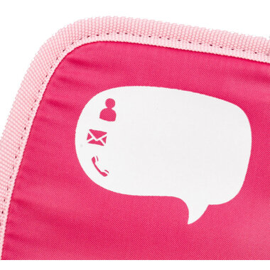 FUNKI Kindergarten-Tasche Bambi 6020.021 hellblau/pink 265x200x700mm